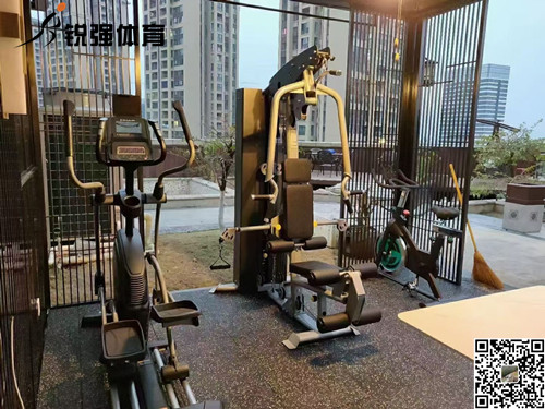 濟南黃河濕地公園別墅區私家健身房